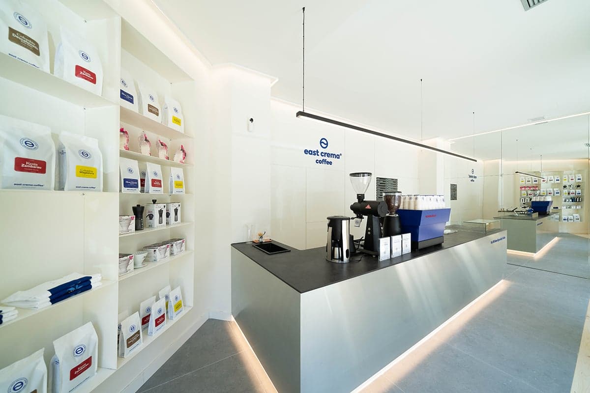 East Crema Coffee Almirante Cadarso (Specialty Coffee Valencia) interior