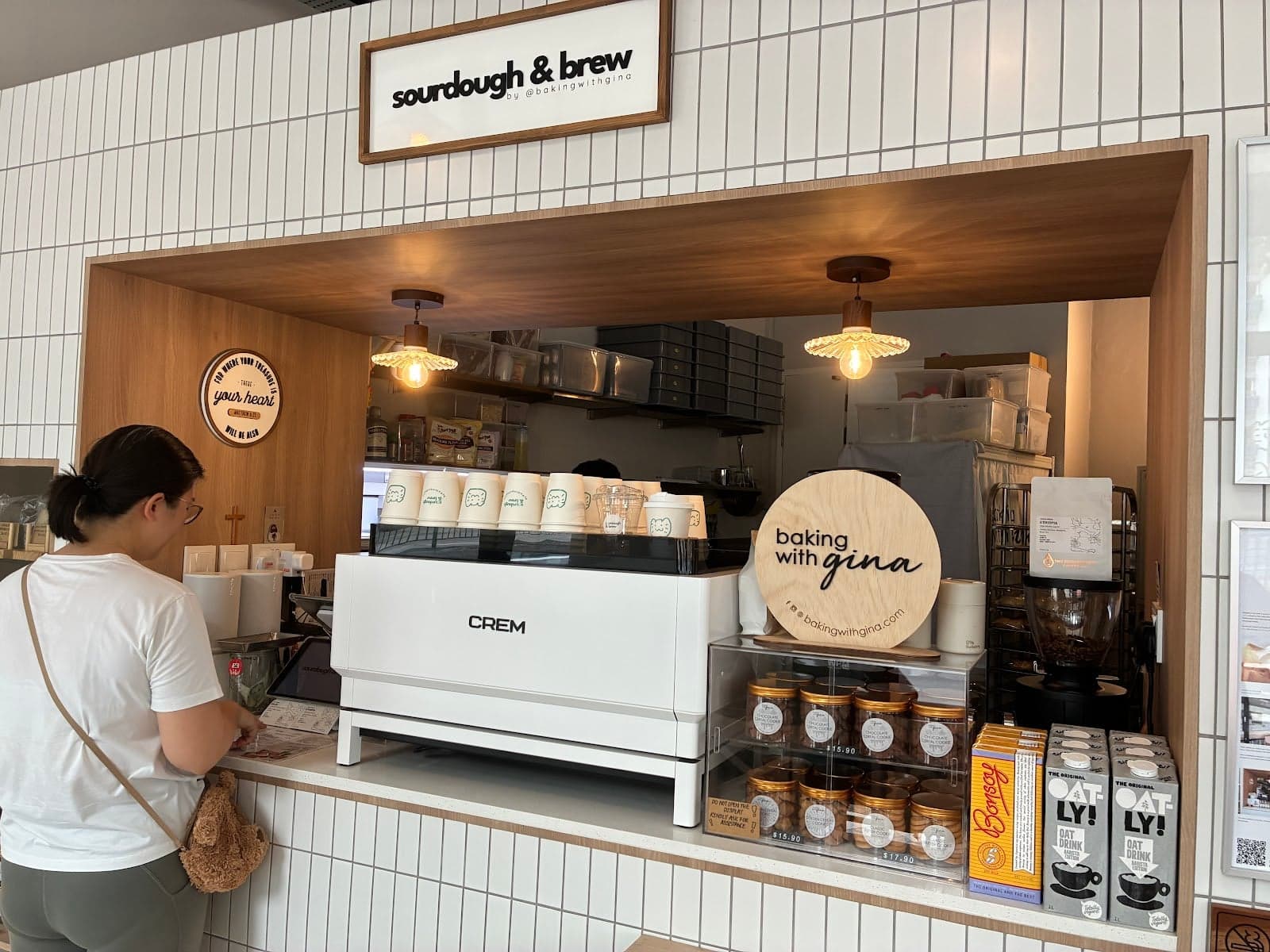 Sourdough & Brew by Baking with Gina (@bakingwithgina) interior